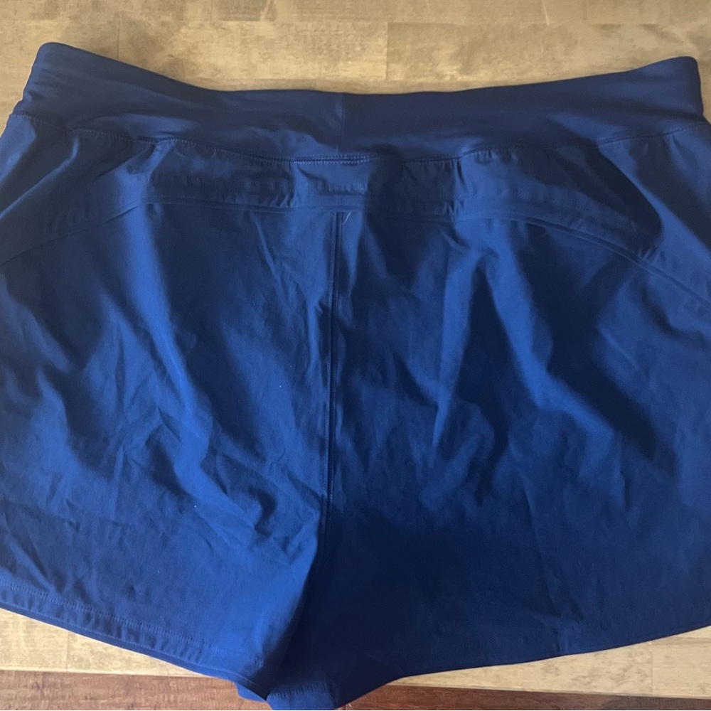 Lands’ End Women's Swim Shorts Monochromatic Navy Size 22W